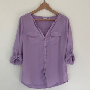 Lavender blouse